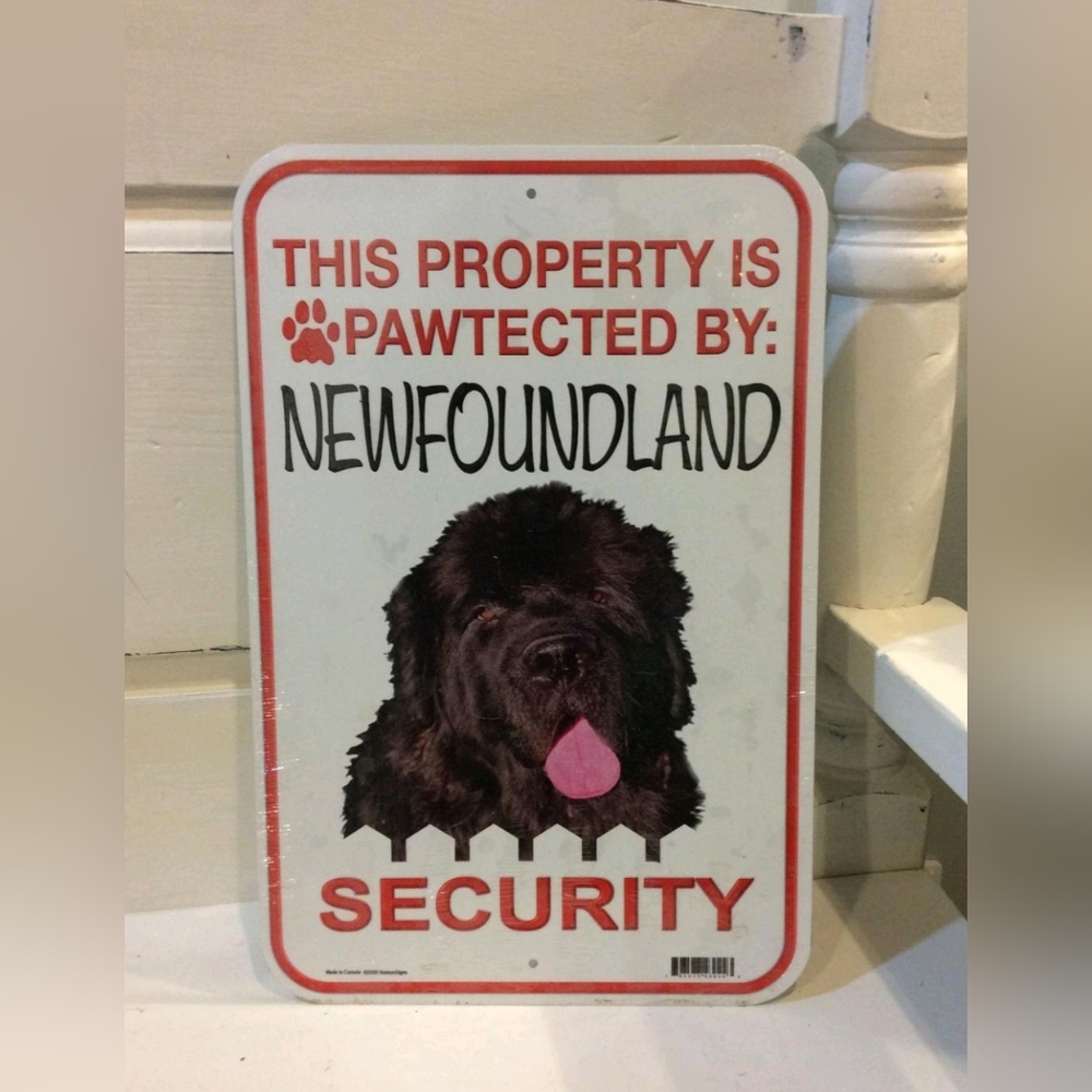 Large Metal Sign 1.5ftx1ft New Sealed
